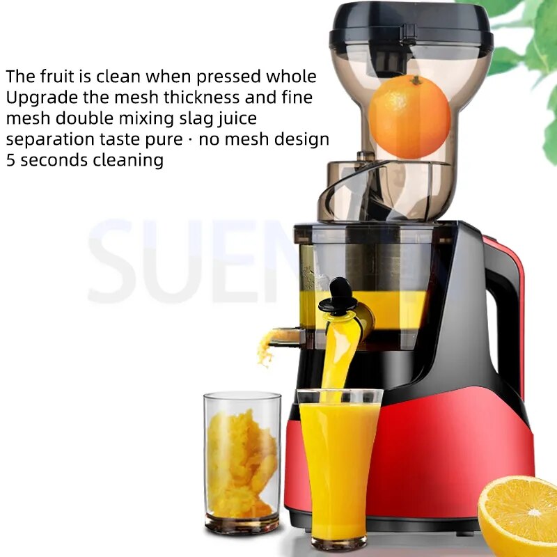 Electric Juicer Juice Residue Separation Household Fruit Juicer Automatic Small Commercial Juice Machine Juicer
